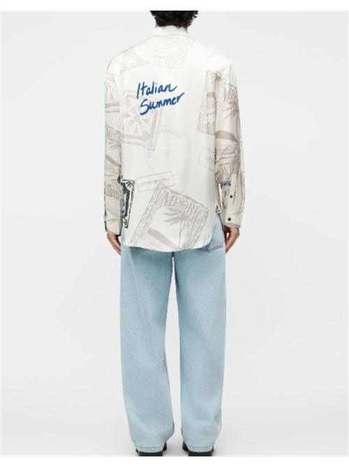 Camicia in viscosa fluida Emporio Armani | EM005762 AF13285.FZ033